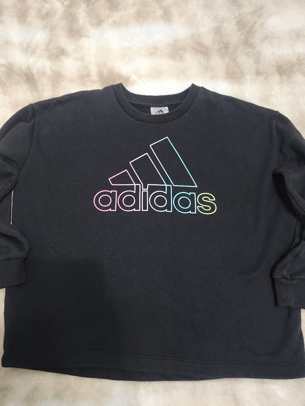 Adidas Sweatshirt Girls Small 7/8